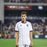 Giannis Konstantelias bei einem Spiel.