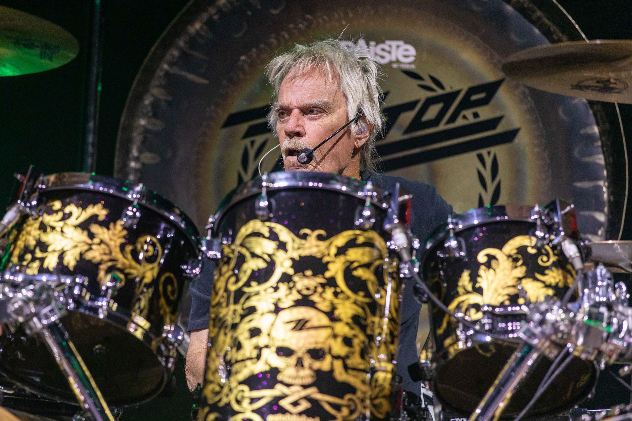 Schlagzeuger Frank Beard von  ZZ Top