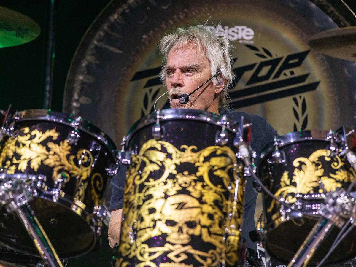 Schlagzeuger Frank Beard von ZZ Top