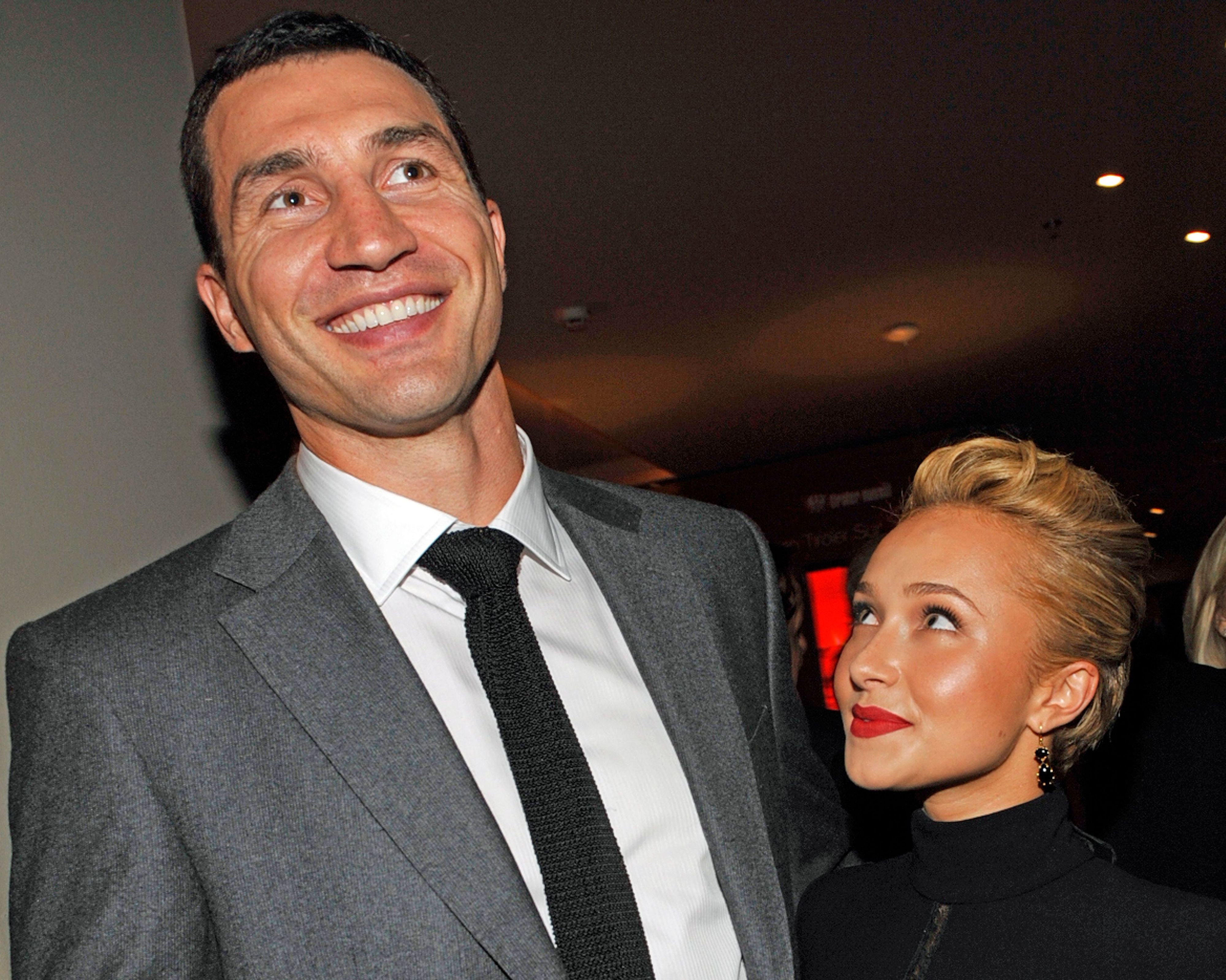 Wladimir Klitschko und die US-Schauspielerin Hayden Panettiere bei der «United People Charity Night 2010».