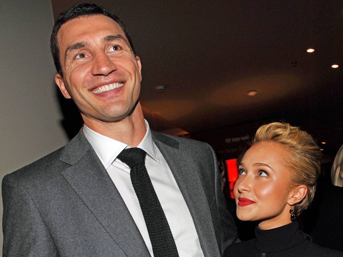 Wladimir Klitschko und die US-Schauspielerin Hayden Panettiere bei der «United People Charity Night 2010».