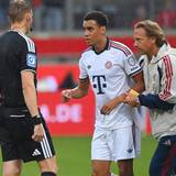 Die medizinische Abteilung des FC Bayern kümmert sich um Jamal Musiala.