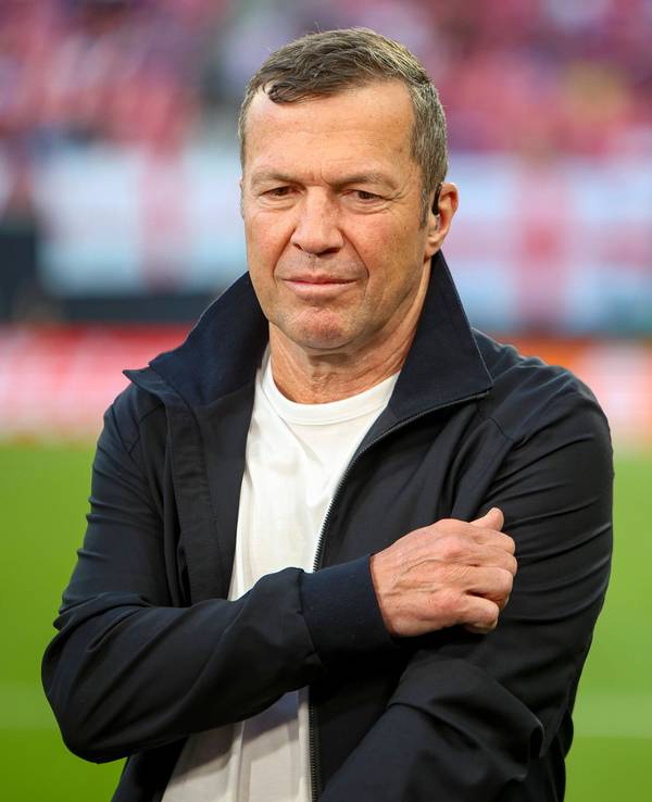 Lothar Matthäus als TV-Experte im Einsatz.