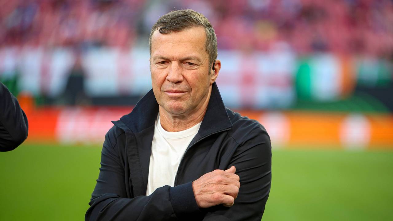 Lothar Matthäus als TV-Experte im Einsatz.