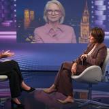 Monika Schnitzer (Mitte), Chefin der Wirtschaftsweisen, sprach sich bei „Maischberger“ gegen die Enteignung von Wohnungsbaugesellschaften aus. (Bild: WDR/ Oliver Ziebe)