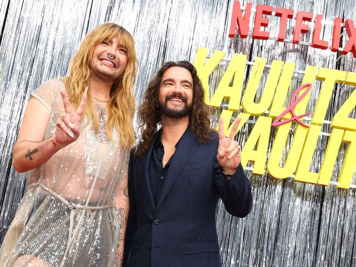 Netflix hat die vierte Staffel der Doku-Serie „Kaulitz & Kaulitz“ rund um die Tokio-Hotel-Musiker Bill (links) und Tom Kaulitz bestätigt. (Bild: 2026 Getty Images/Ben Kriemann)