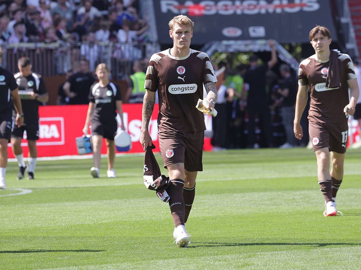 Eric Smith beim Spiel gegen Greuther Fürth.