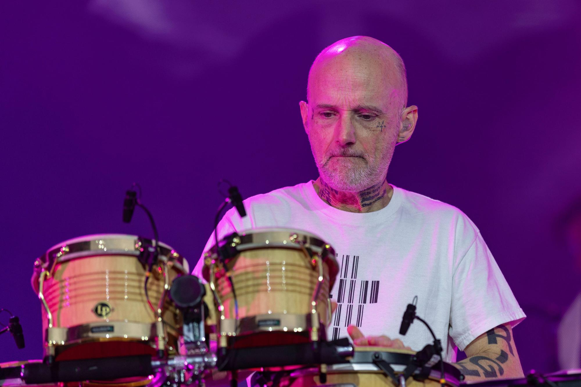 Konzert von Moby auf dem KunstRasen in Bonn.