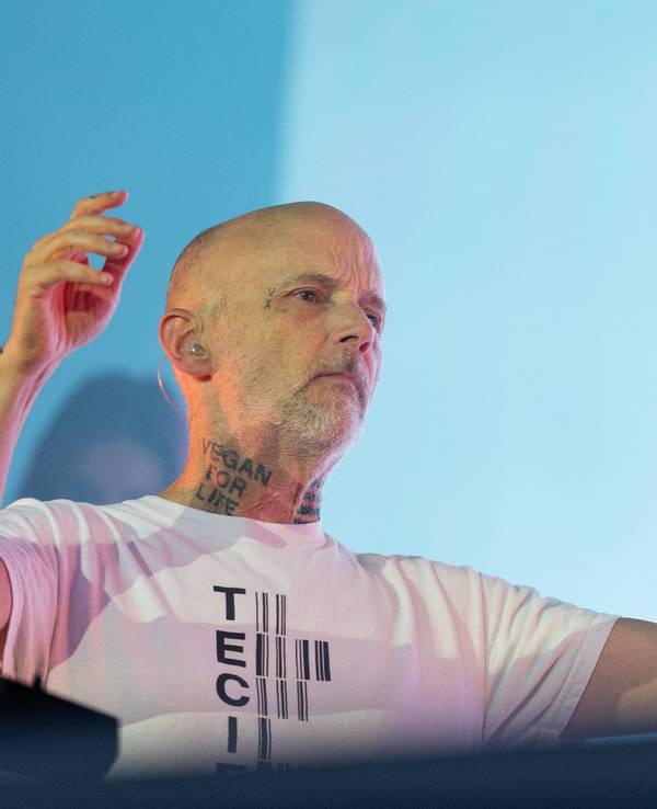 Konzert von Moby auf dem KunstRasen in Bonn.