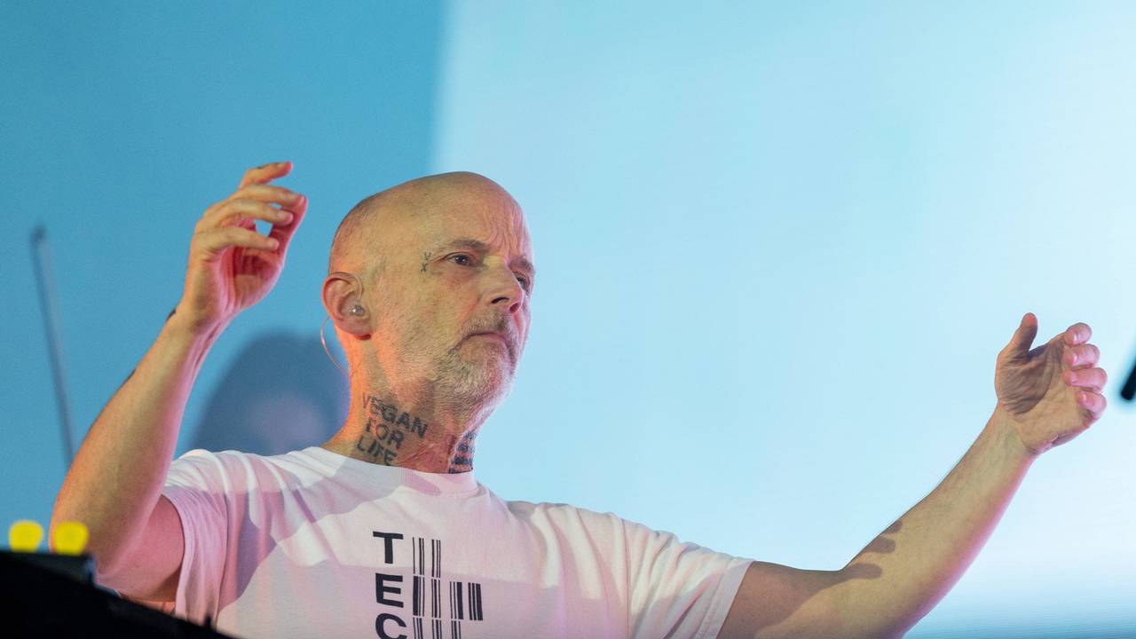 Konzert von Moby auf dem KunstRasen in Bonn.