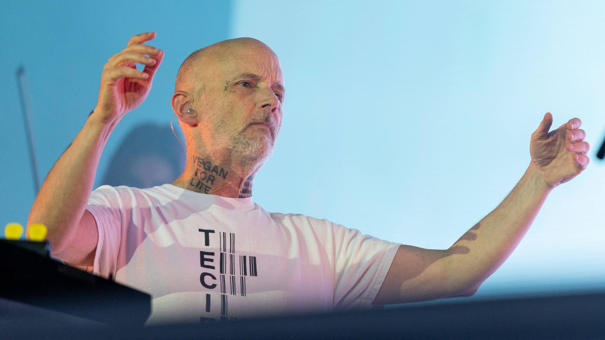 Konzert von Moby auf dem KunstRasen in Bonn.