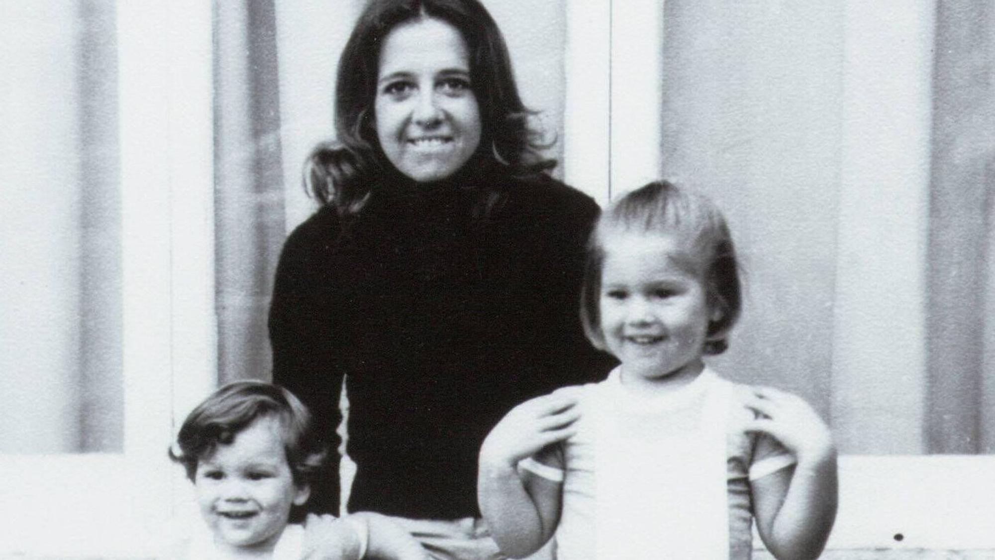 Máxima Zorreguieta mit ihrer Mutter María del Carmen Cerruti, 1974.