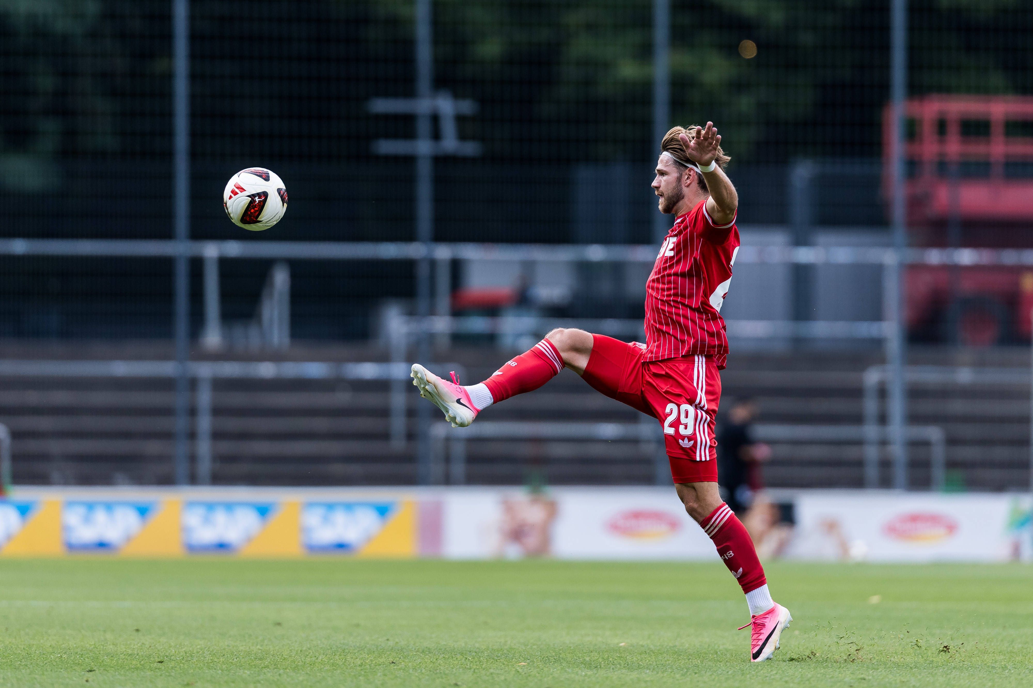 Jan Thielmann im Spiel gegen Real Sociedad.