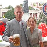 Julian Nagelsmann und Lena Wurzenberger auf dem Oktoberfest