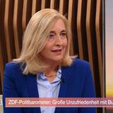 Kanzleramtschefin Nina Warken hat sich im ZDF-Moma zu den schlechten Umfragewerten der Regierung geäußert. (Bild: ZDF)