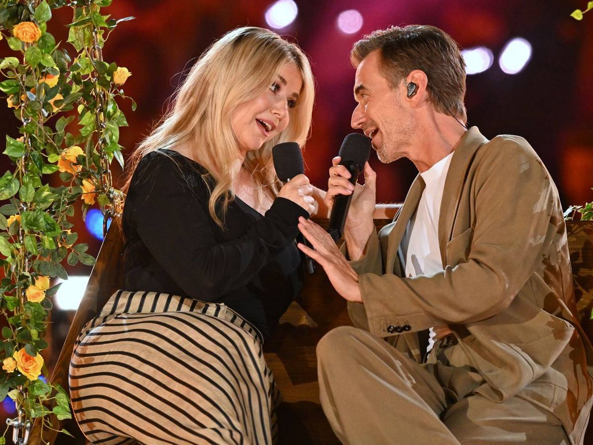 Echter Flirt oder nur Show? Beatrice Egli und Florian Silbereisen legen viel Wert auf Privatsphäre - allen Liebesgerüchten zum Trotz. (Bild: Getty Images / Kerstin Joensson)