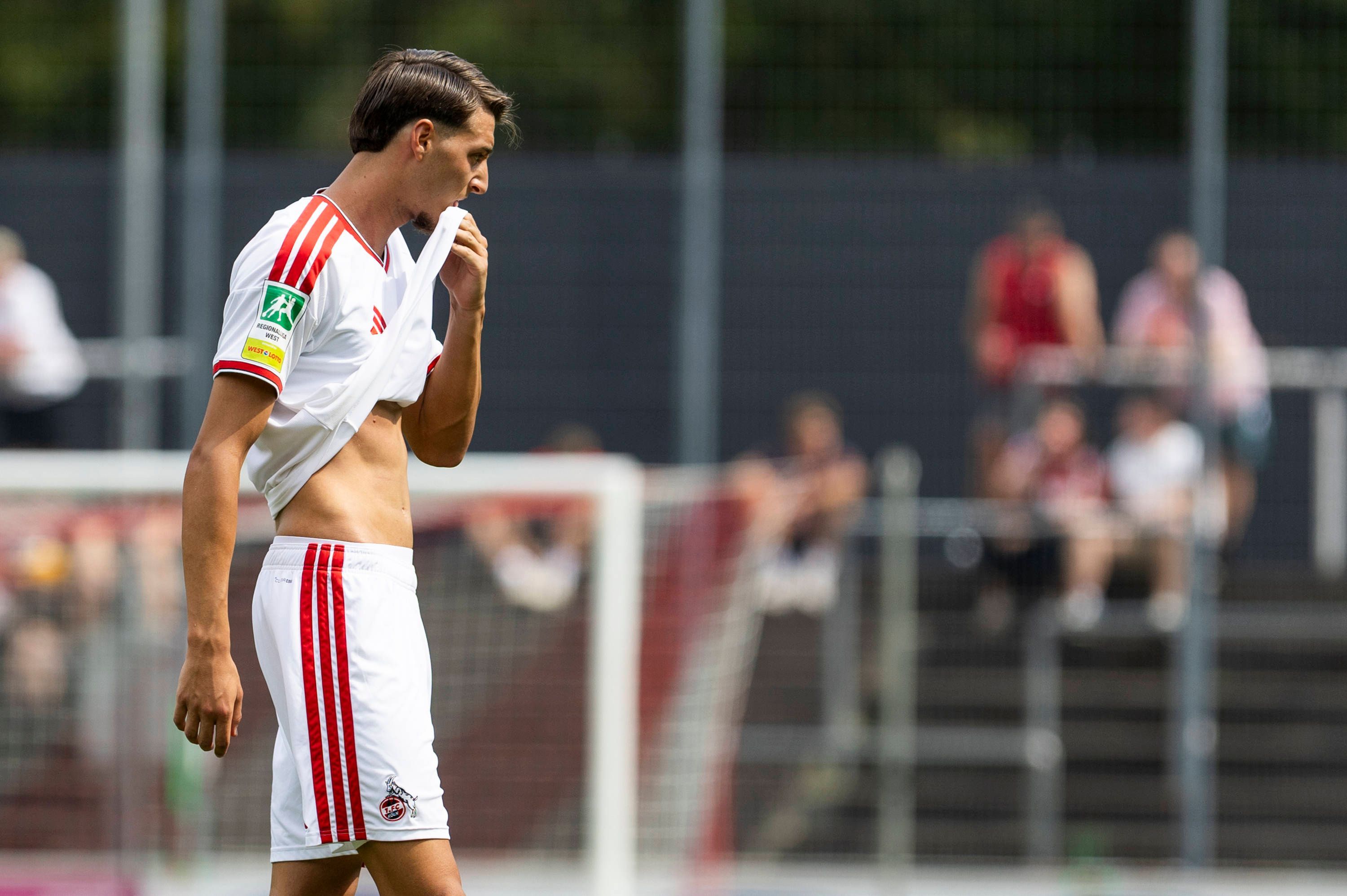 Malek El Mala im Spiel gegen Gütersloh.