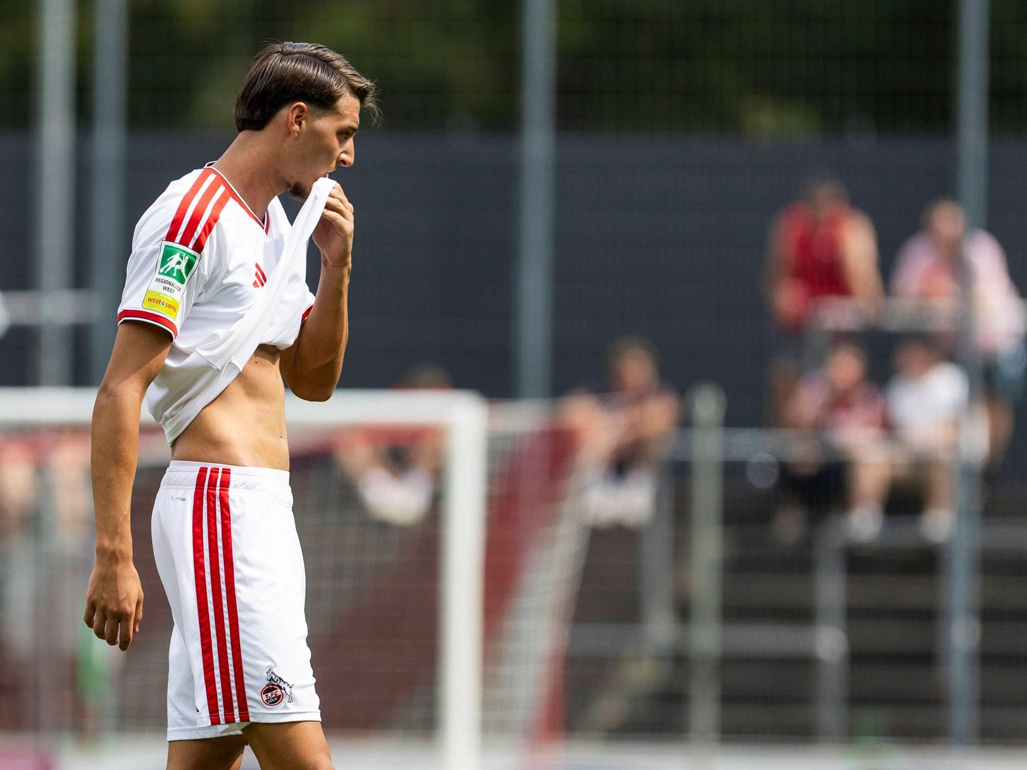 Malek El Mala im Spiel gegen Gütersloh.