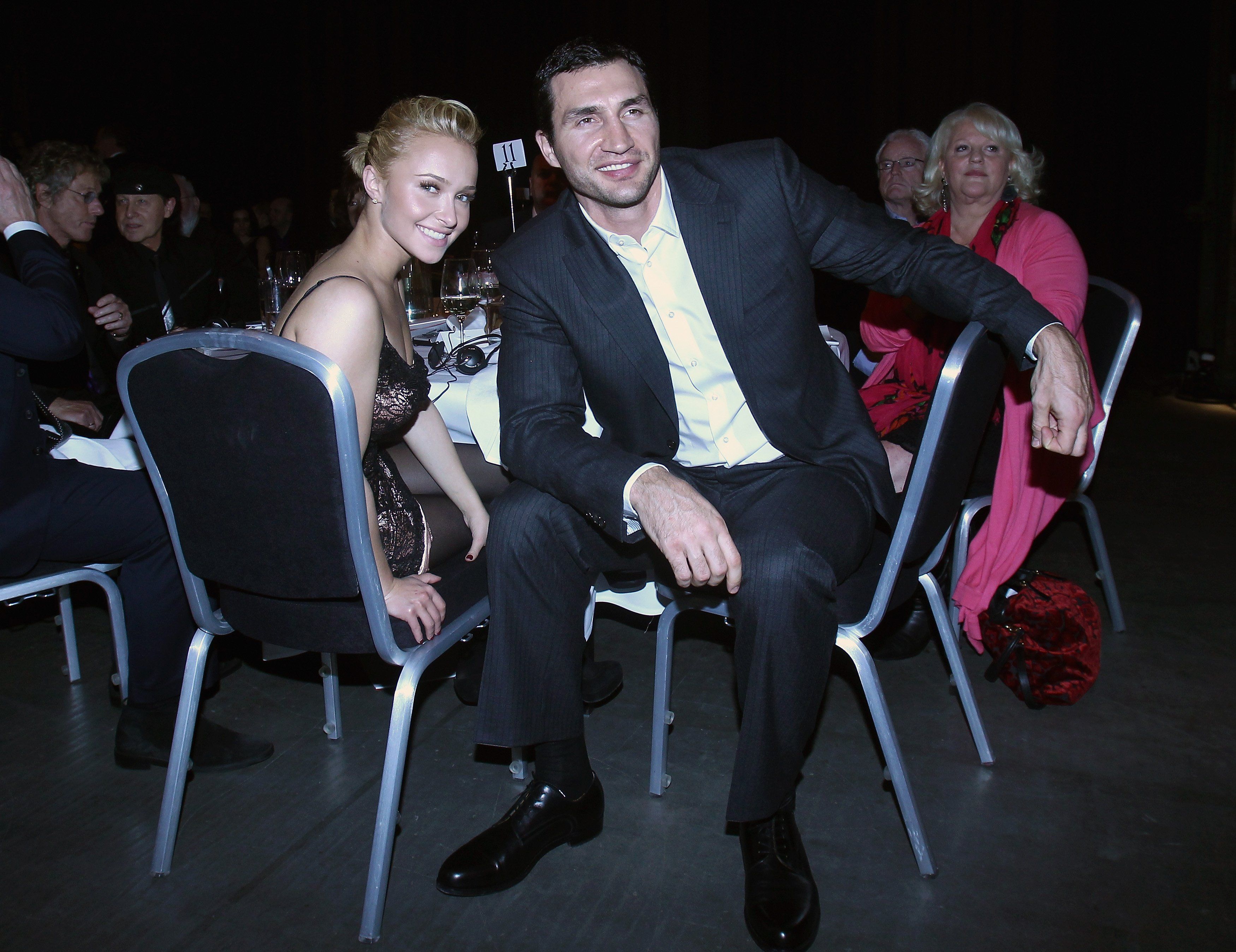 Hayden Panettiere und Wladimir Klitschko beim Steiger Award 2011 in der Bochumer Jahrhunderthalle.