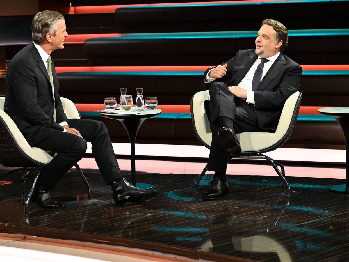 CDU-Politiker Dennis Radtke überraschte Markus Lanz am Donnerstag mit seiner Kritik an Friedrich Merz. (Bild: ZDF / Cornelia Lehmann)