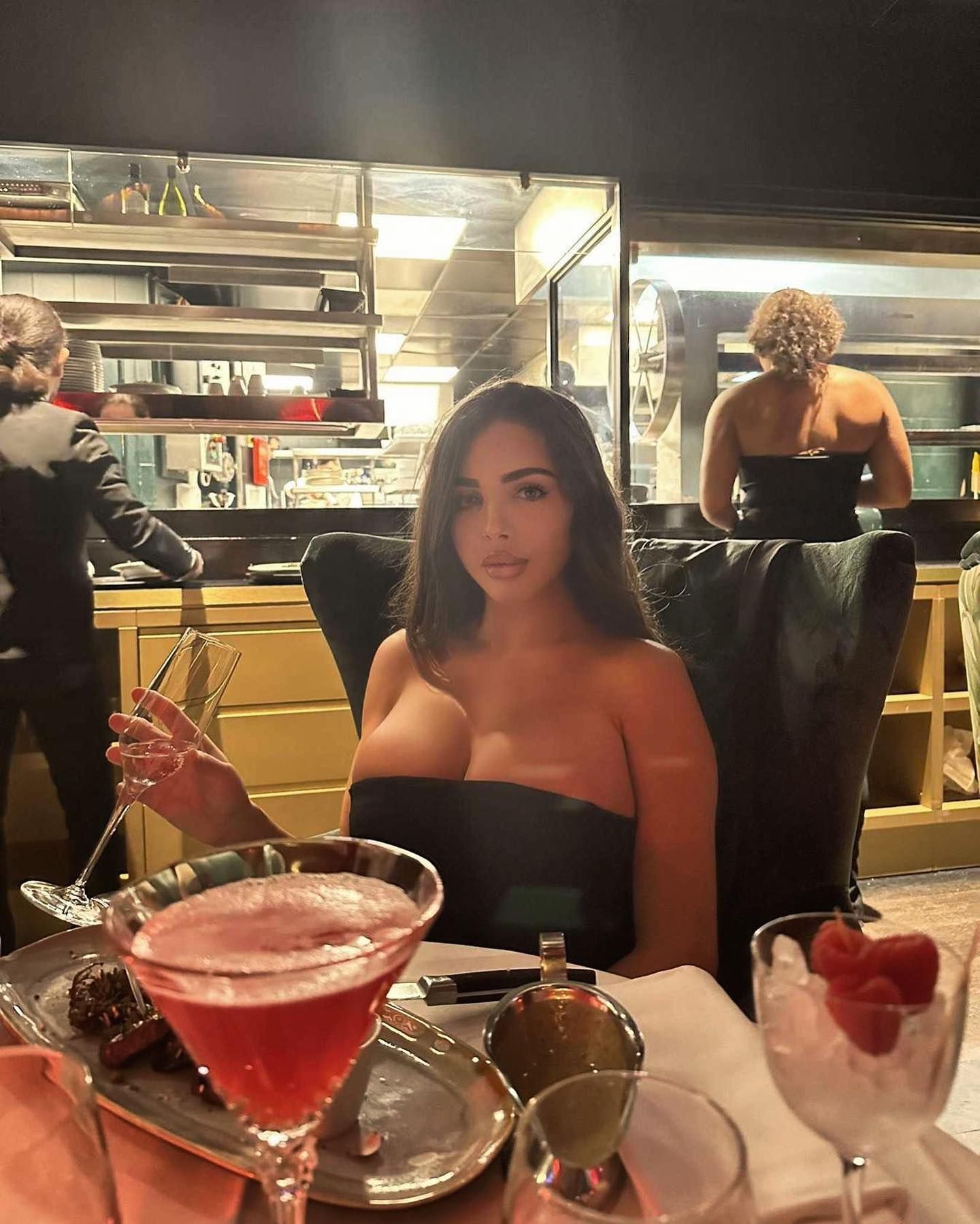 Sonia Bellina (hier im Februar 2023 in einem Instagram-Post) wurde tot in einem Weinberg in Frankreich aufgefunden.