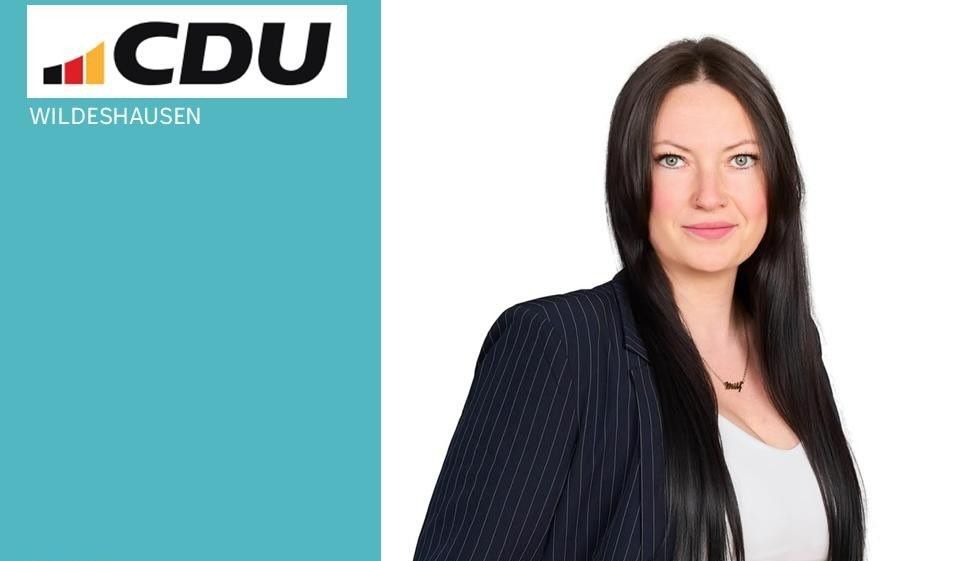 So wirbt die CDU-Kandidatin Corinna Jodeit vor der Kommunalwahl in Niedersachsen.