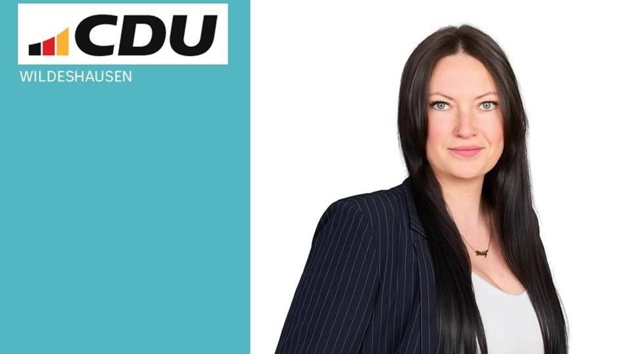 So wirbt die CDU-Kandidatin Corinna Jodeit vor der Kommunalwahl in Niedersachsen.