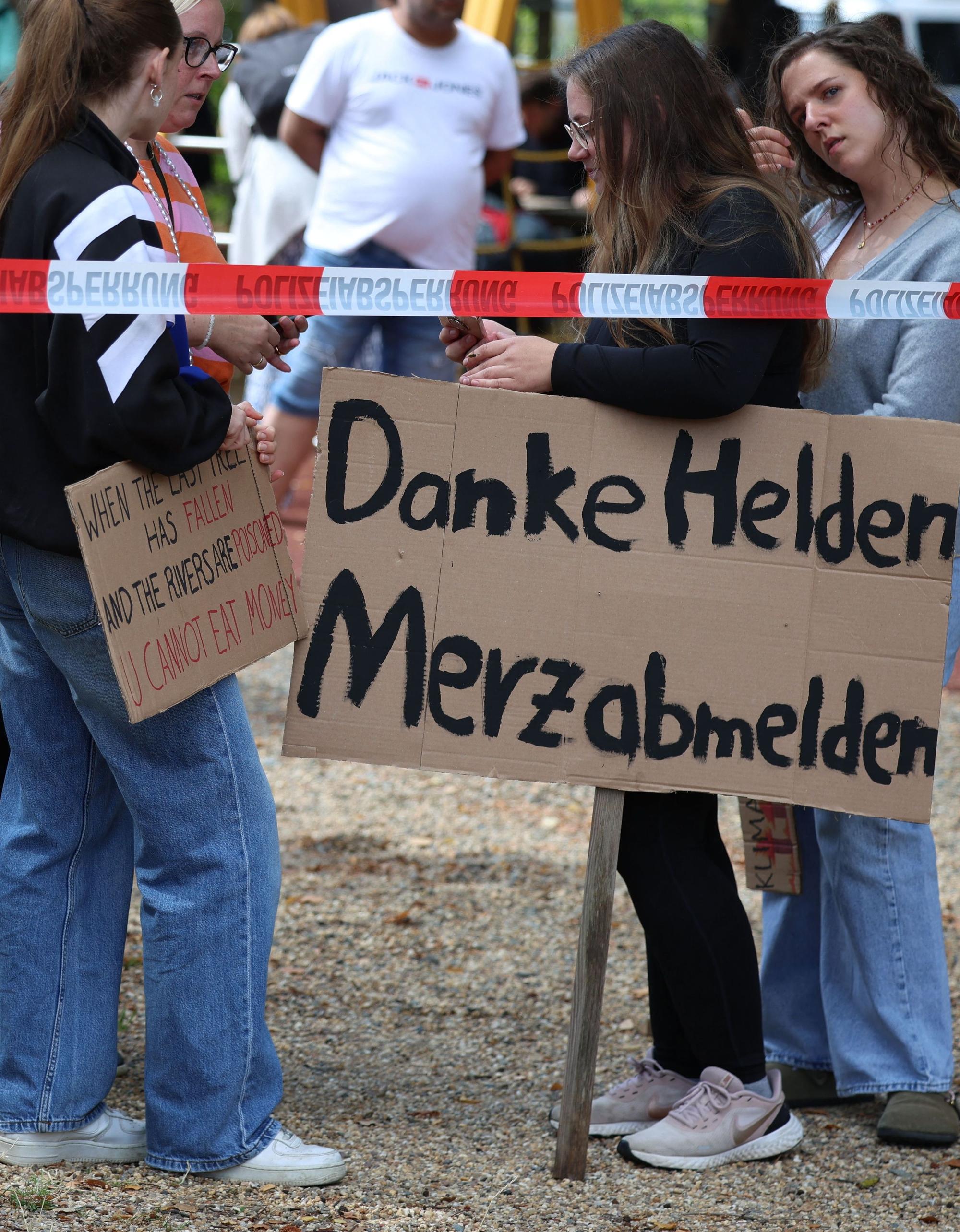 Nicht alle freuen sich auf Merz.