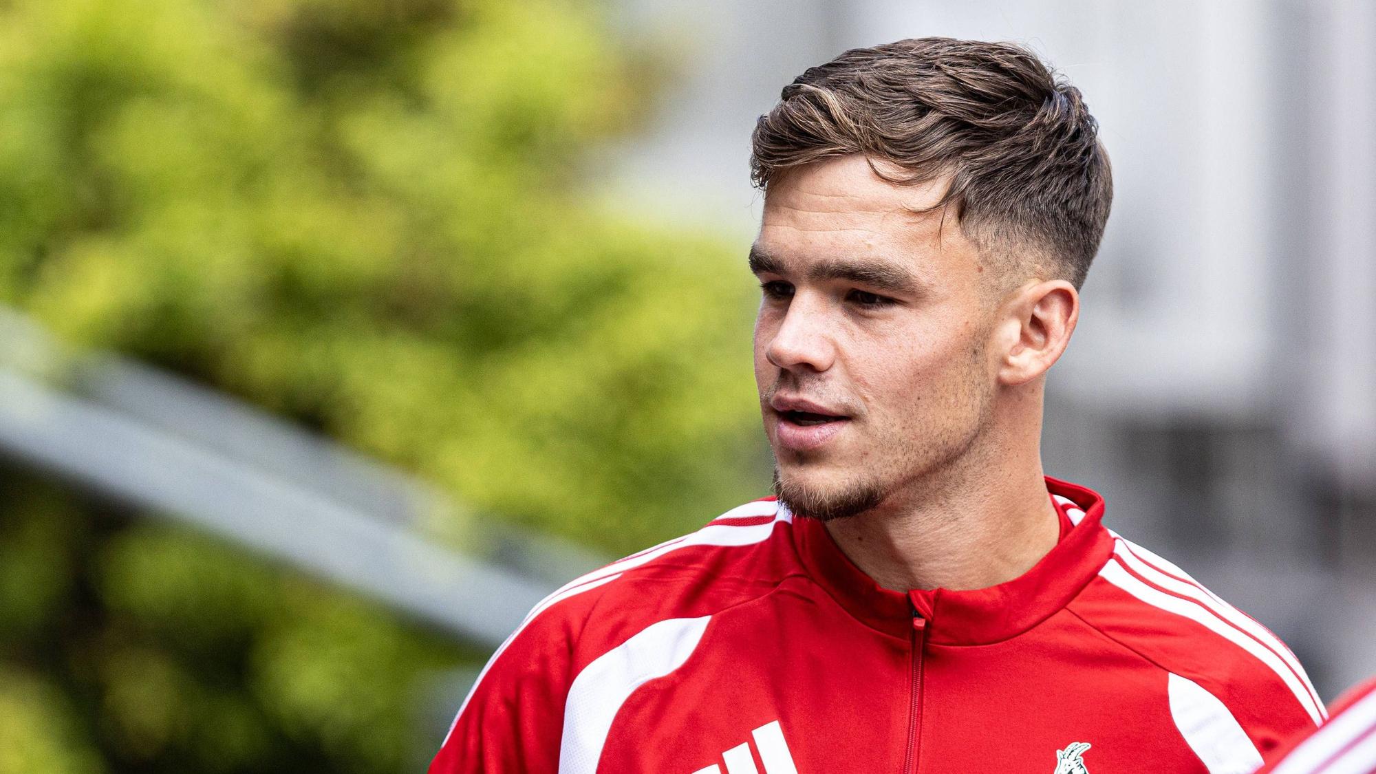 Beim 1. FC Köln im Training: Neuzugang Thijs Dallinga.