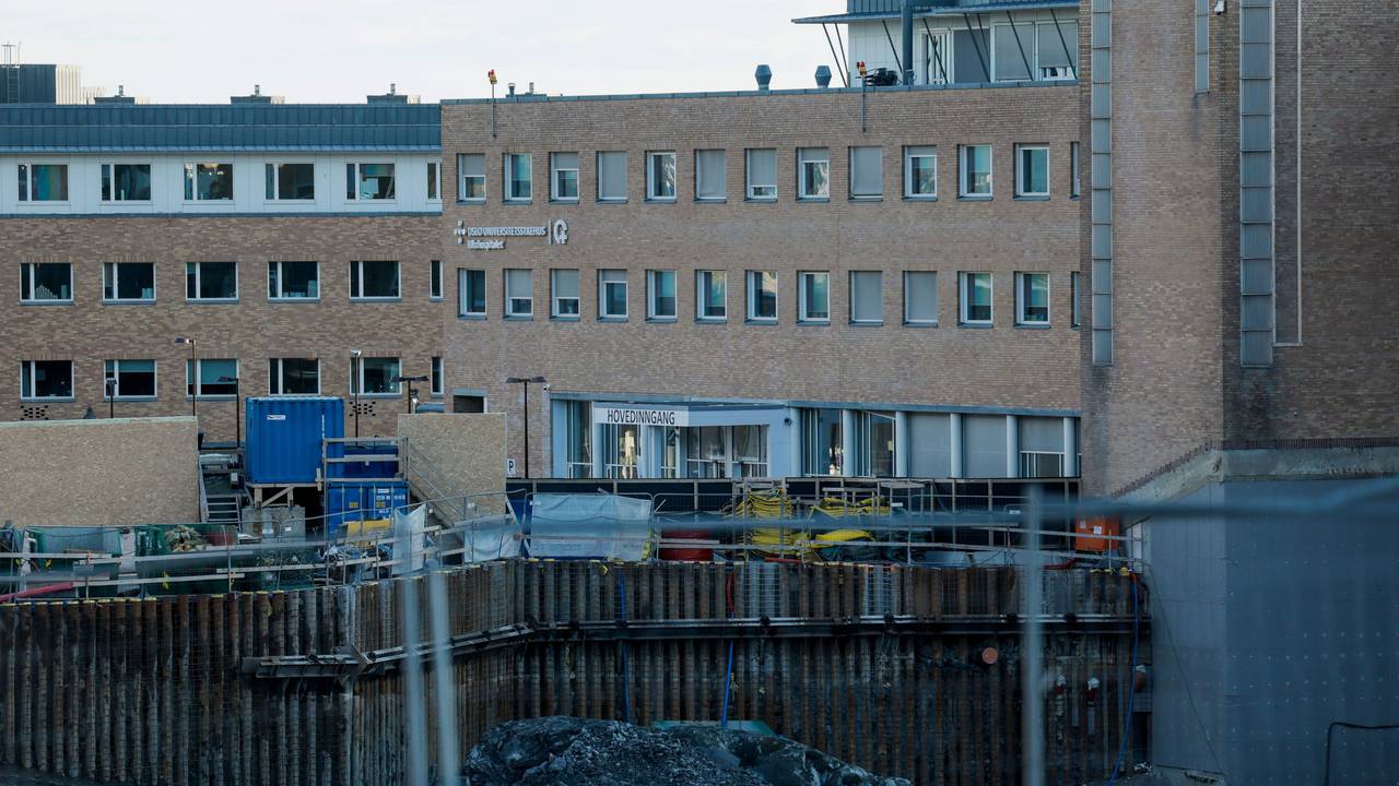 Das Krankenhaus Rikshospitalet in Oslo: König Harald V. von Norwegen wurde ins Nationalkrankenhaus eingeliefert.