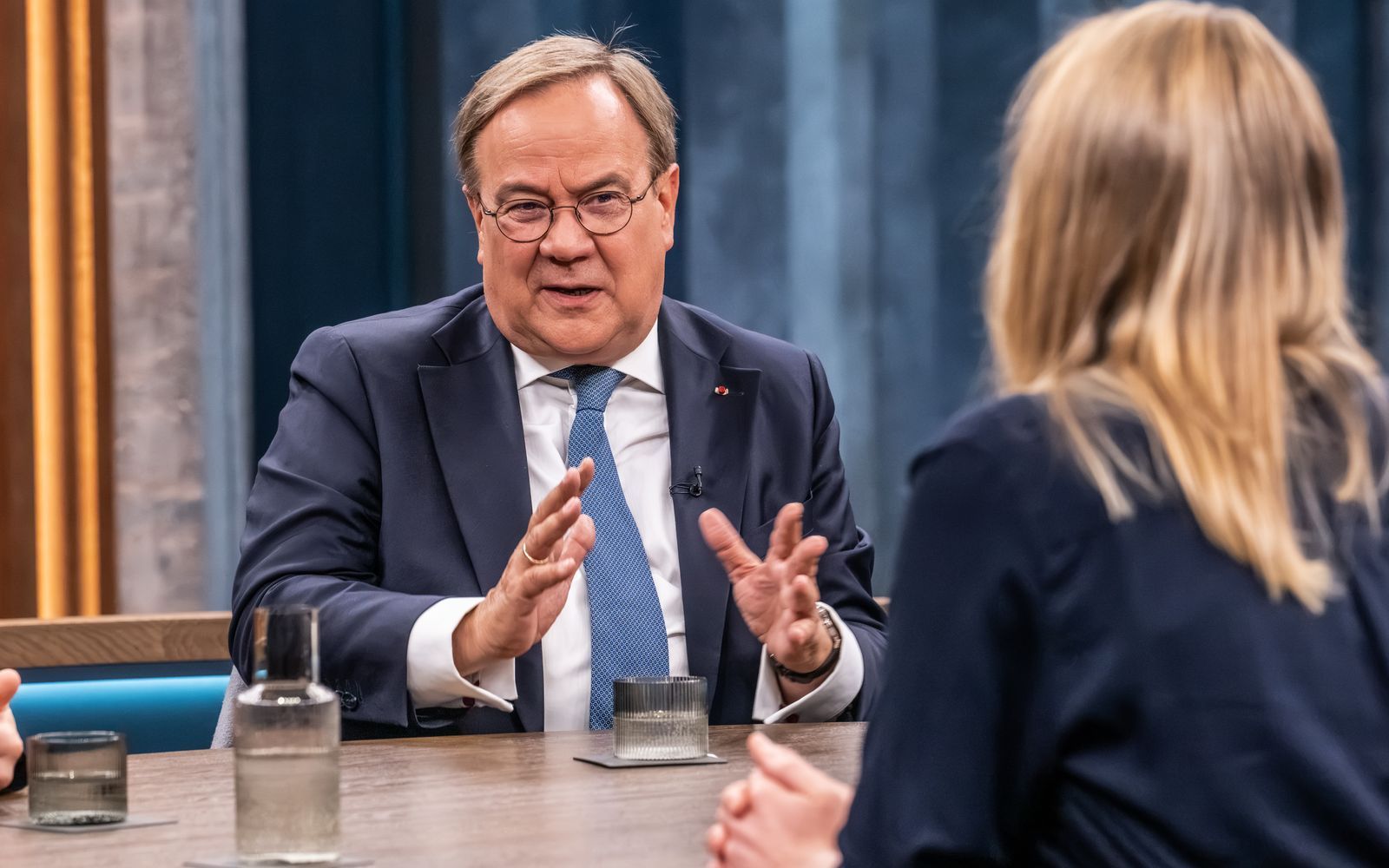 Armin Laschet (CDU) sieht keinen Raum für eine Kooperation seiner Partei mit der AfD in Sachsen-Anhalt. (Bild: ARD / Claudius Pflug)