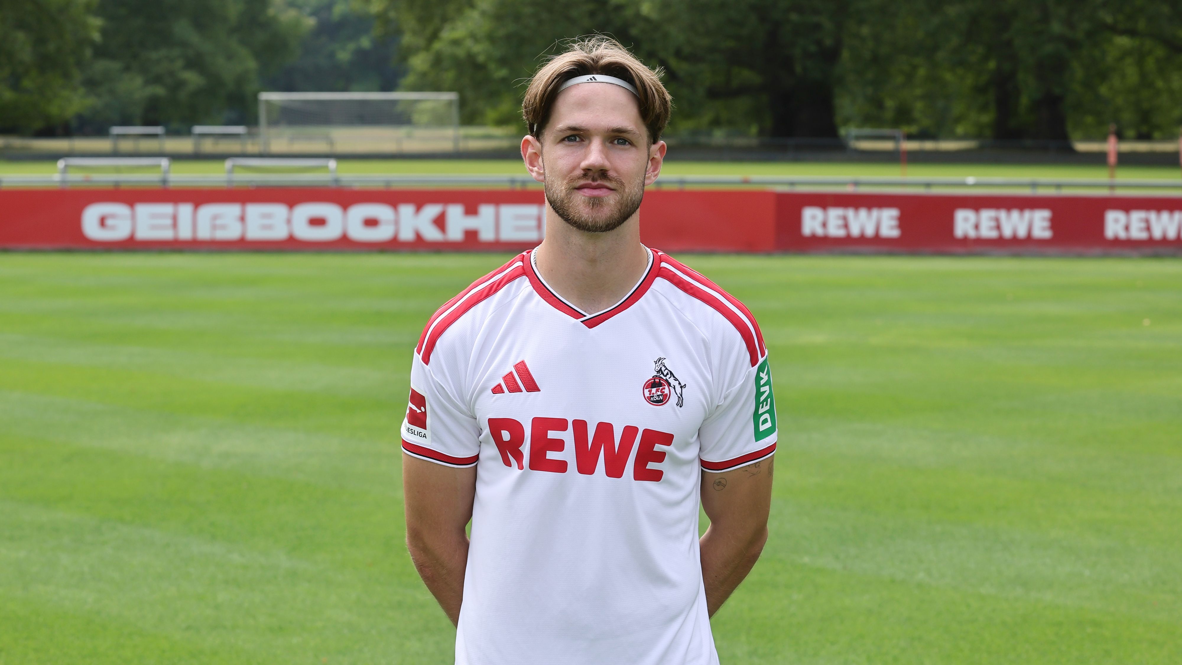 1. FC Köln, Foto-Shooting, Portrait, Jan Thielmann (1. FC Köln), 17.07.2026, Bild: Herbert Bucco