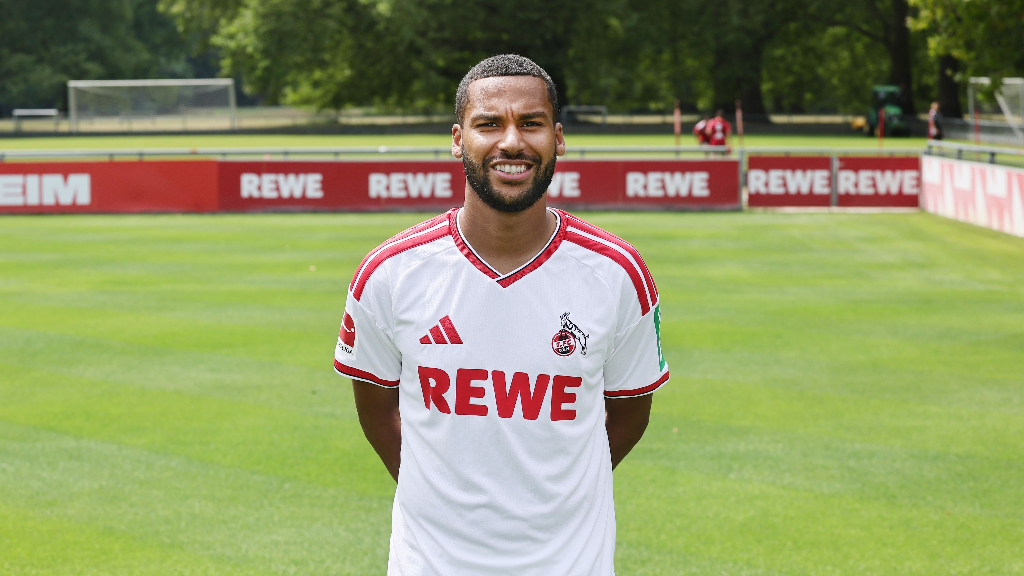 1. FC Köln, Foto-Shooting, Portrait, Linton Maina (1. FC Köln), 17.07.2026, Bild: Herbert Bucco