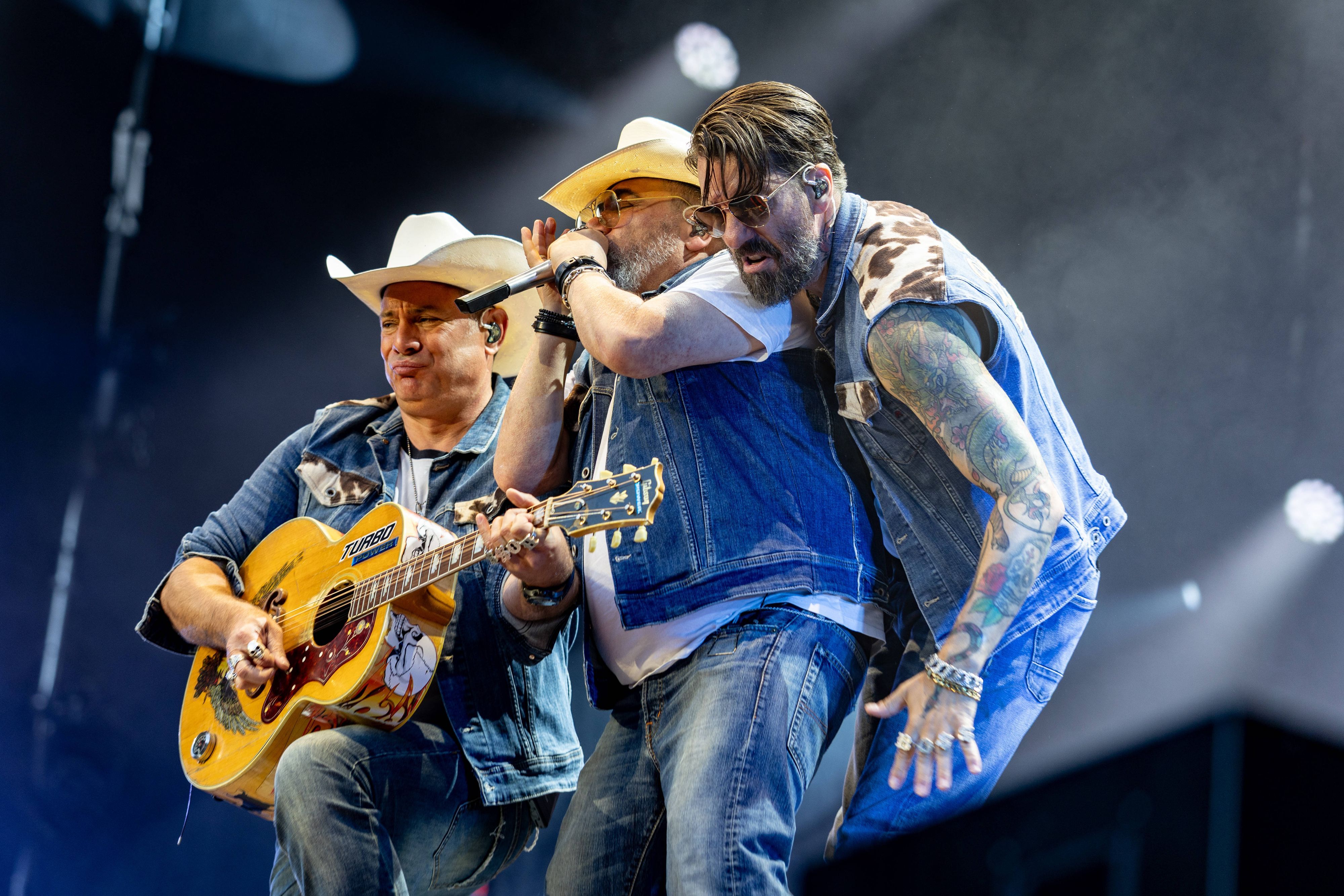 Konzert von The BossHoss auf dem KunstRasen in Bonn.