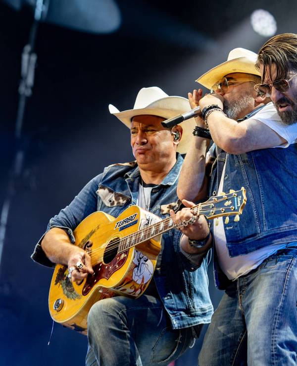 Konzert von The BossHoss auf dem KunstRasen in Bonn.