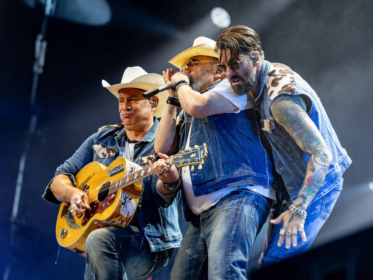 Konzert von The BossHoss auf dem KunstRasen in Bonn.