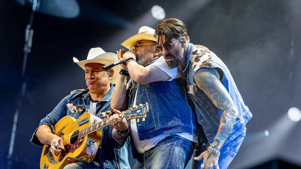 Konzert von The BossHoss auf dem KunstRasen in Bonn.