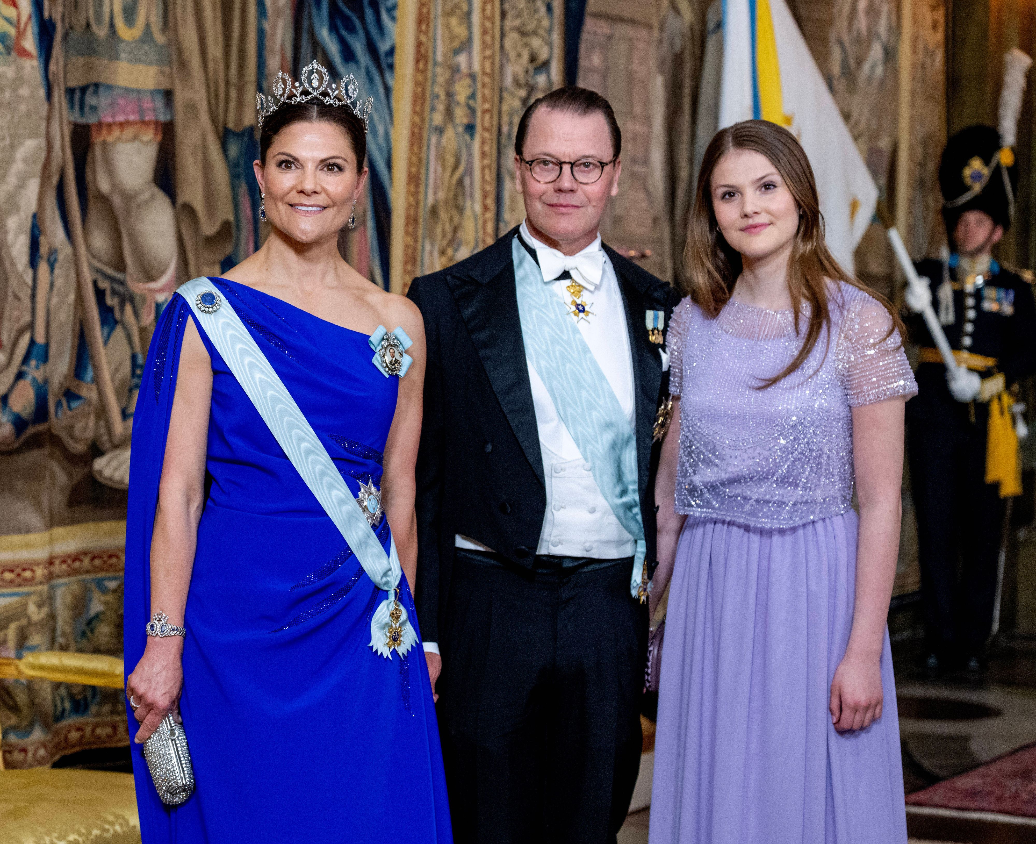 Kronprinzessin Victoria, Kronprinz Daniel und Prinzessin Estelle.