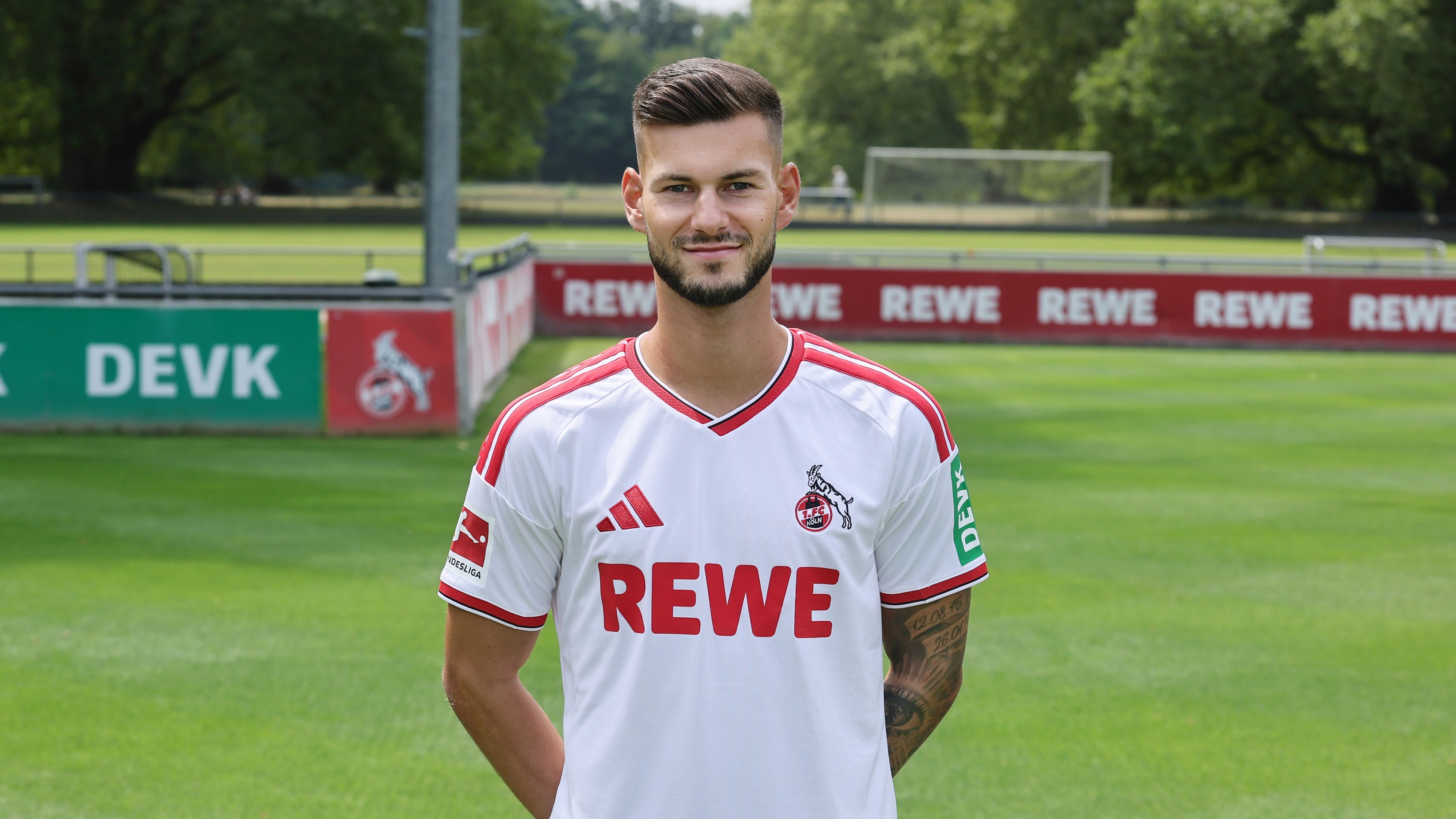 1. FC Köln, Foto-Shooting, Tom Krauß (1. FC Köln), 17.07.2026, Bild: Herbert Bucco