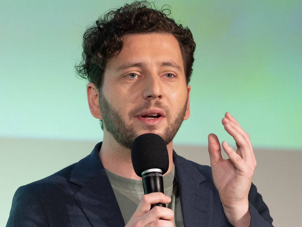 Felix Banaszak hält eine alleinige AfD-Regierung in Sachsen-Anhalt für eine „reale Gefahr“. (Bild: 2024 Getty Images/Maja Hitij)