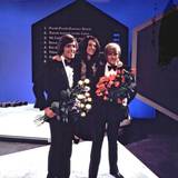 Bata Illic, hier neben Renate Kern und Howard Carpendale.