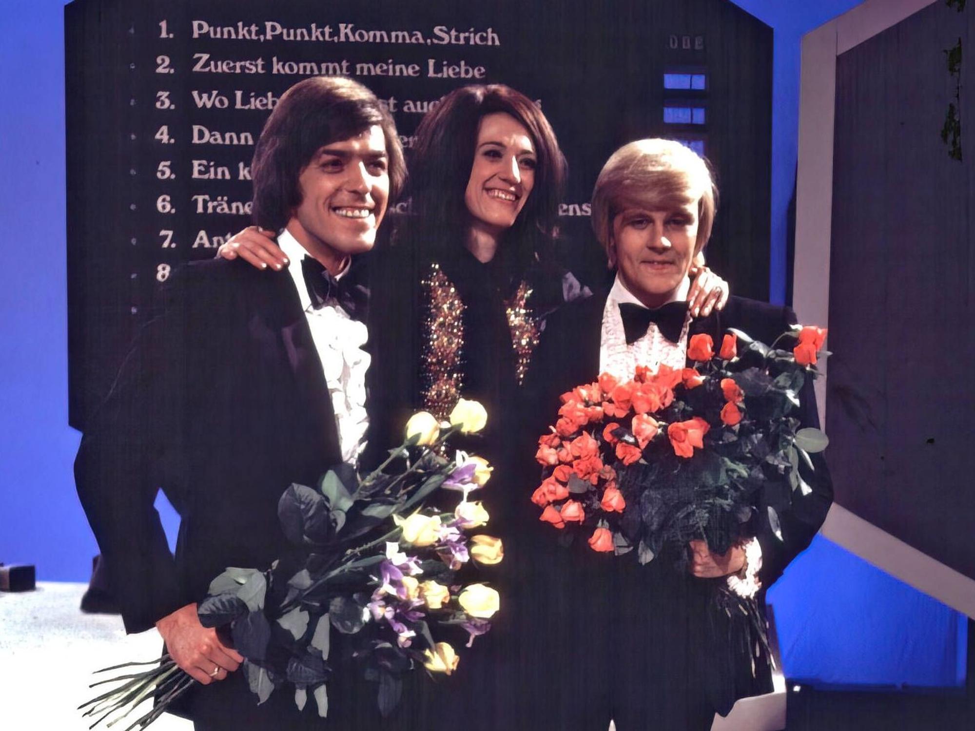 Bata Illic, hier neben Renate Kern und Howard Carpendale.