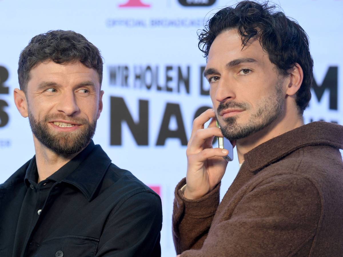 Thomas Müller (l) und Mats Hummels waren im Zuge der WM als TV-Experten für Magenta im Einsatz.