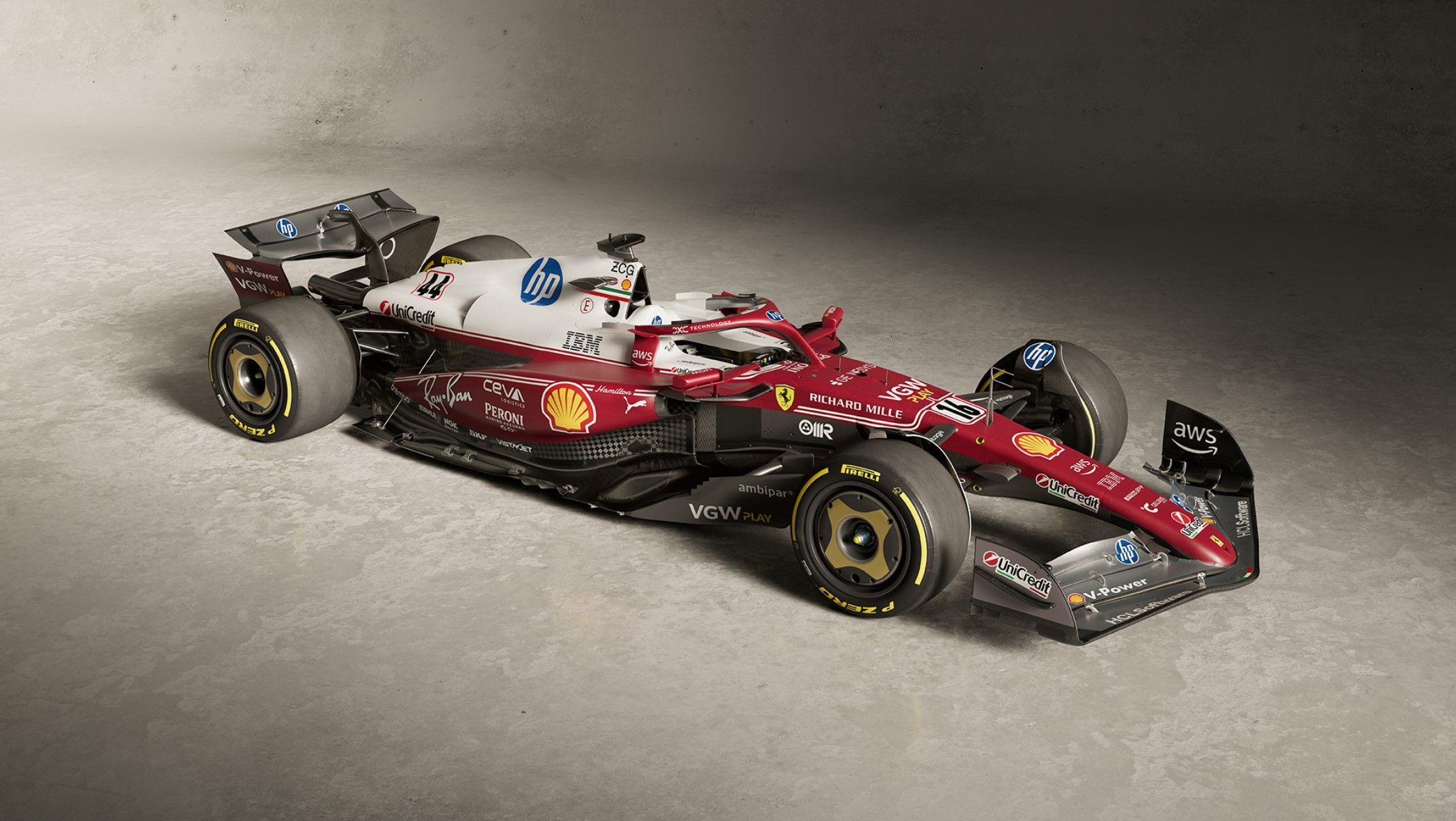 Ferraris spezielles Monza-Design zum 50. Jahrestag von Niki Laudas Meisterschaftssaison.