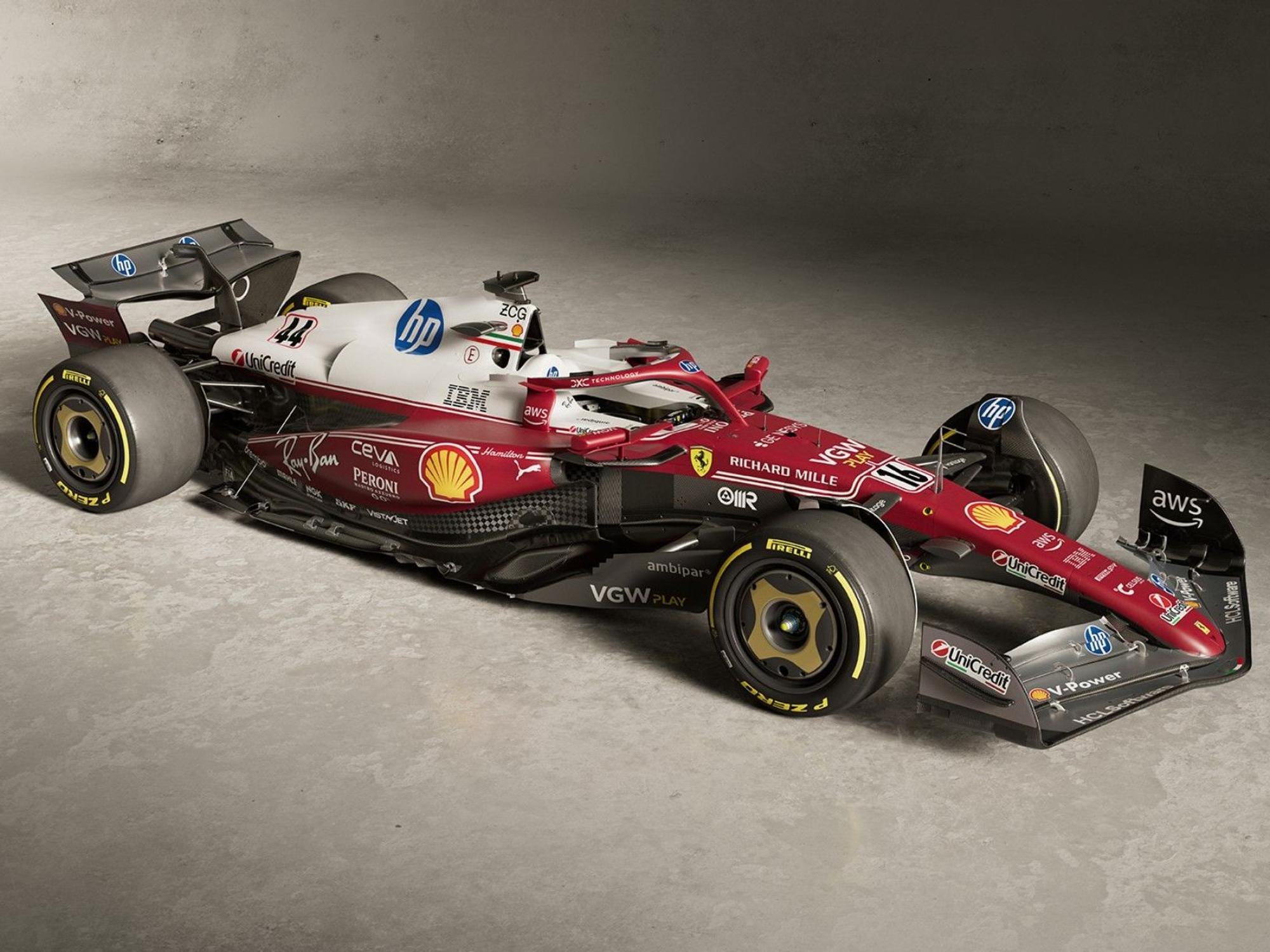 Ferraris spezielles Monza-Design zum 50. Jahrestag von Niki Laudas Meisterschaftssaison.