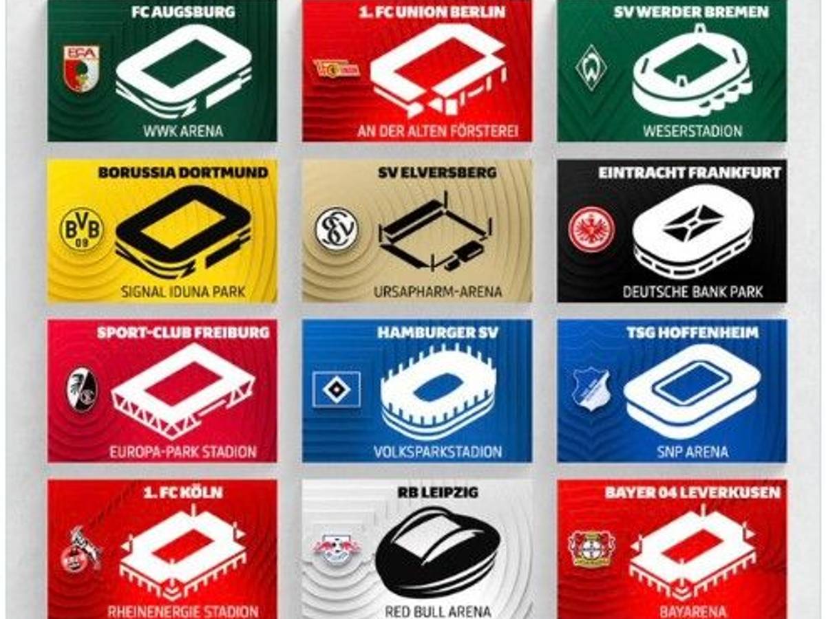 Eine misslungene Stadion-Grafik der DFL