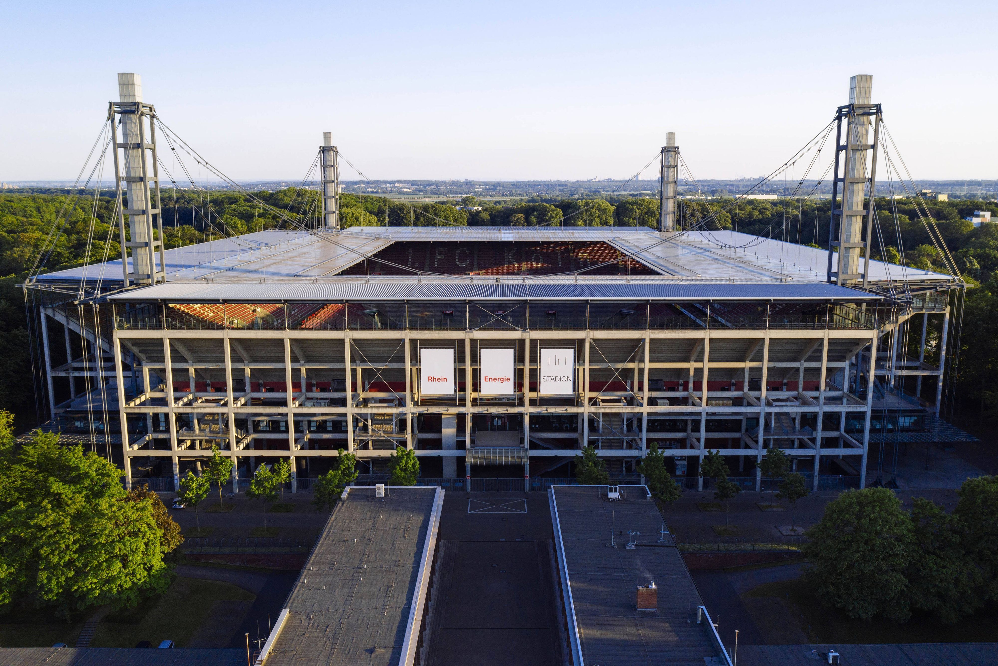 Das Rhein-Energie-Stadion des 1. FC Köln