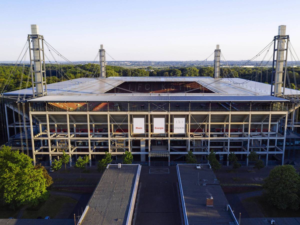 Das Rhein-Energie-Stadion des 1. FC Köln