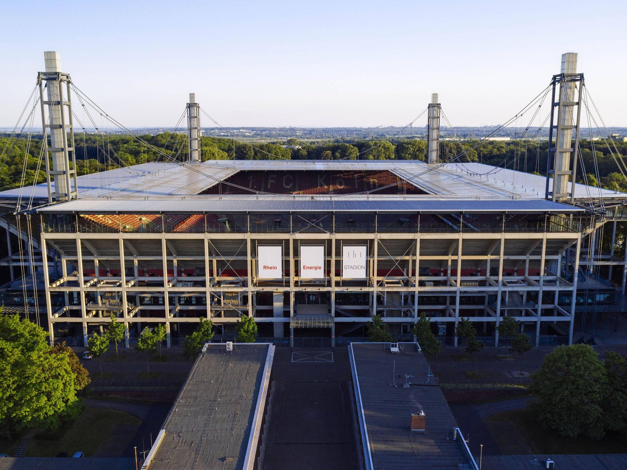 Das Rhein-Energie-Stadion des 1. FC Köln
