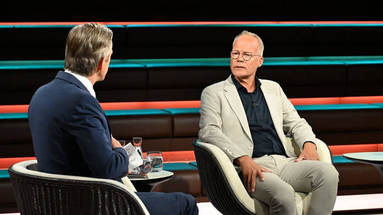 Bei „Markus Lanz“ musste SPD-Fraktionschef Matthias Miersch am Mittwochabend einige unbequeme Fragen zur Ausrichtung seiner Partei beantworten. (Bild: ZDF/ Cornelia Lehmann. )